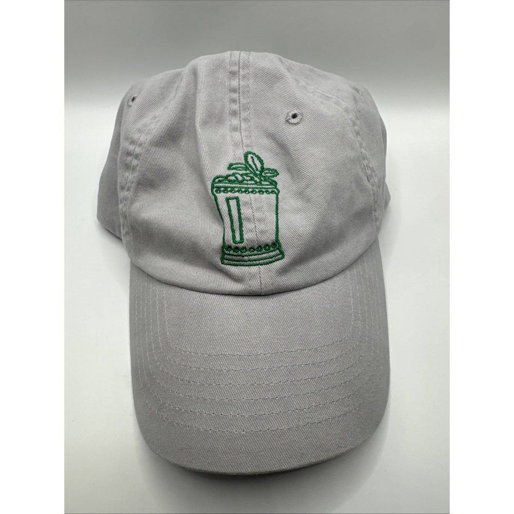Vintage Style Old Forester Bourbon Mint Julep Hat Grey KC Caps Strapback